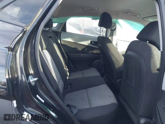 2021 Hyundai Kona SEL with VIN KM8K22AA3MU747284, listed as a IAAI auction lot 41609261 with 82,778 mi miles. Bid and sale history available at carsss.com. Image 8.