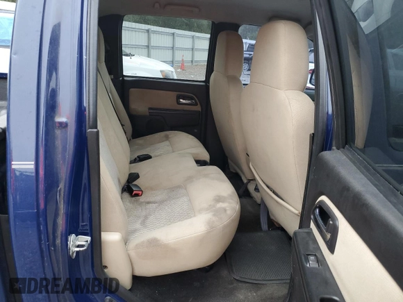 2011 GMC Canyon SLE1 with VIN 1GTD5MF91B8113329, listed as a Copart auction lot 86346814 with 147,787 mi miles and Salvage Title. Bid and sale history available at carsss.com. Image 10.