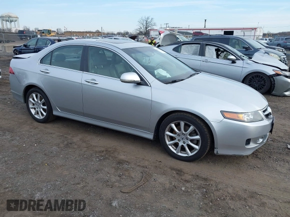 2008 Acura TSX Nav with VIN JH4CL96978C000889, listed as a IAAI auction lot 41912865 with 78,368 mi miles. Bid and sale history available at carsss.com. Image 1.