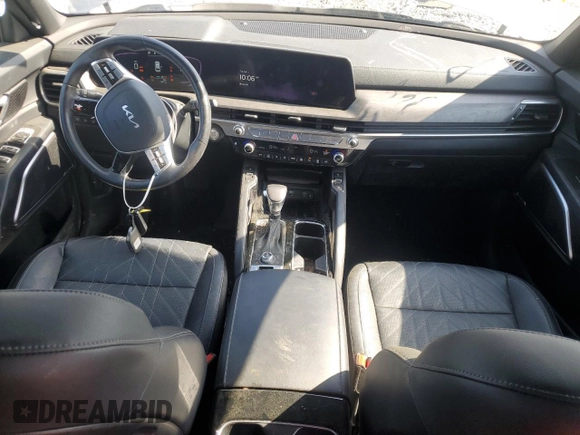 2024 Kia Telluride EX X-Line with VIN 5XYP3DGC2RG442654, listed as a Copart auction lot 51484725 with 13,079 mi miles and Salvage title. Bid and sale history available at DreamBid. Image 8.