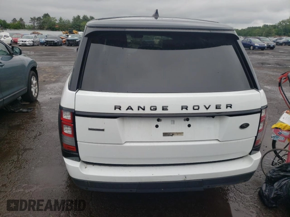 2017 Land Rover Range Rover с VIN SALGS2FE4HA329676, выставлен на аукционе Copart как лот 59778055 с пробегом 132 956 миль миль и Списание • Salvage title. История ставок и продаж доступна на DreamBid. Изображение 6.