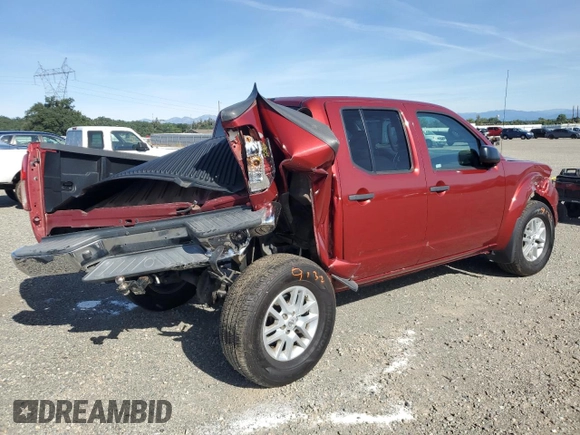 2019 Nissan Frontier SV with VIN 1N6AD0EV7KN709444, listed as a Copart auction lot 56786245 with 56,164 mi miles and Salvage title. Bid and sale history available at DreamBid. Image 3.