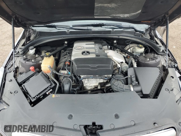 2014 Cadillac ATS Luxury AWD with VIN 1G6AH5RX4E0106455, listed as a Copart auction lot 52374695 with 41,517 mi miles and Clean Title. Bid and sale history available at carsss.com. Image 12.