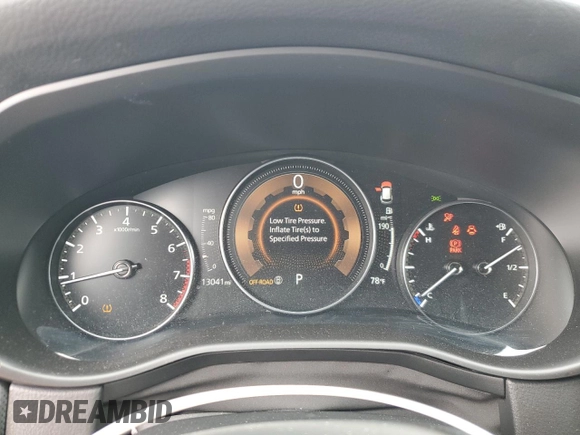 2024 Mazda CX-50 S Select with VIN 7MMVABAM7RN241179, listed as a Copart auction lot 63663895 with 13,041 mi miles and Salvage title. Bid and sale history available at DreamBid. Image 9.