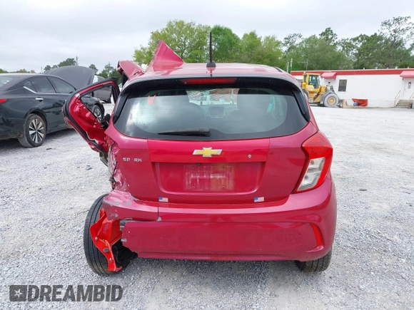 2020 Chevrolet Spark LS with VIN KL8CB6SA8LC449664, listed as a IAAI auction lot 41951655 with 33,005 mi miles. Bid and sale history available at carsss.com. Image 16.