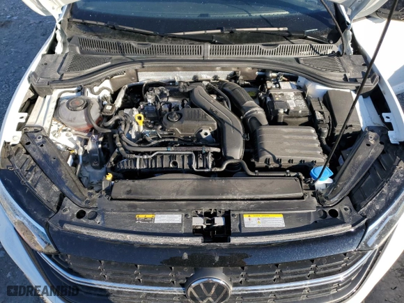 2024 Volkswagen Jetta Sport with VIN 3VWBM7BU7RM051766, listed as a Copart auction lot 88604055 with 17,817 mi miles and Salvage Title. Bid and sale history available at carsss.com. Image 12.