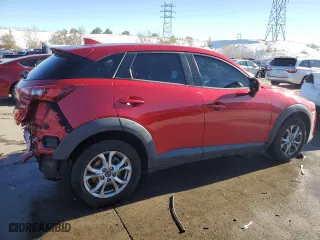 2017 Mazda CX-3 Sport with VIN JM1DKFB73H0161396, listed as a Copart auction lot 79972614 with 90,221 mi miles and Salvage Title. Bid and sale history available at carsss.com. Image 3.