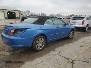 2008 Chrysler Sebring Limited z VIN 1C3LC65M78N207961, wystawiony jako Copart lot #52141355 z przebiegiem Nie podano mil oraz Czysty tytuł • Clean title. Historia ofert i sprzedaży dostępna na DreamBid. Obrazek 3.