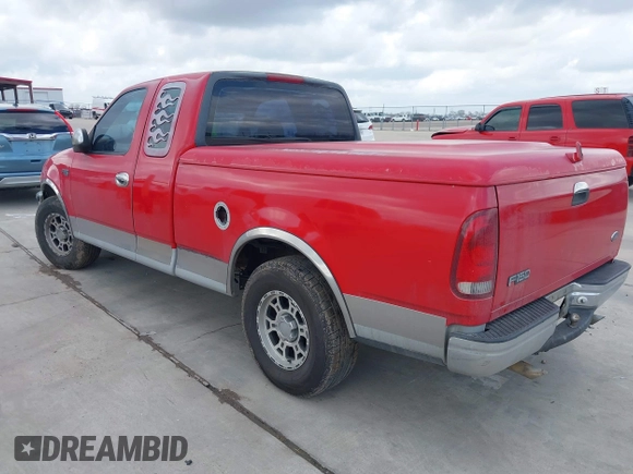 1998 Ford F-150 with VIN 1FTZX1720WNC10500, listed as a IAAI auction lot 41462145 with 266,150 mi miles and . Bid and sale history available at DreamBid. Image 3.