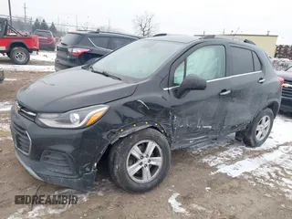 2019 Chevrolet Trax LT with VIN KL7CJPSB6KB873807, listed as a IAAI auction lot 41555685 with 120,844 mi miles. Bid and sale history available at carsss.com. Image 17.