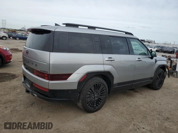 2024 Hyundai Santa Fe Calligraphy with VIN 5NMP5DG13RH002974, listed as a Copart auction lot 51109775 with 16,906 mi miles and Salvage title. Bid and sale history available at DreamBid. Image 3.