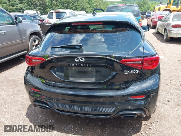 2017 Infiniti QX30 Premium with VIN SJKCH5CP5HA026043, listed as a IAAI auction lot 42531351 with 75,653 mi miles and . Bid and sale history available at DreamBid. Image 17.