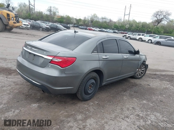 2011 Chrysler 200 Limited with VIN 1C3BC2FG9BN588636, listed as a IAAI auction lot 42050924 with 180,526 mi miles and . Bid and sale history available at DreamBid. Image 4.