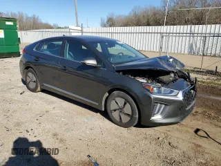 2021 Hyundai Ioniq SE with VIN KMHC75LC1MU255312, listed as a Copart auction lot 88885765 with 43,903 mi miles and Salvage Title. Bid and sale history available at DreamBid. Image 4.