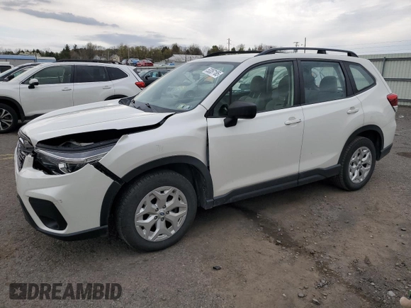 2020 Subaru Forester with VIN JF2SKADC6LH410144, listed as a Copart auction lot 53357185 with 84,873 mi miles and Salvage Title. Bid and sale history available at carsss.com. Image 1.