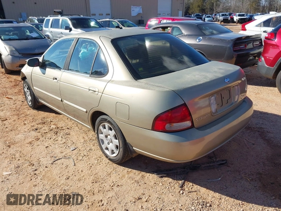 2001 Nissan Sentra GXE z VIN 3N1CB51D91L493707, wystawiony jako IAAI lot #38567485 z przebiegiem 115 172 mil mil oraz . Historia ofert i sprzedaży dostępna na DreamBid. Obrazek 3.