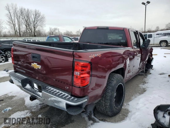 2016 Chevrolet Silverado 1500 LT with VIN 1GCVKREC5GZ406529, listed as a Copart auction lot 45489445 with 76,871 mi miles and Salvage Title. Bid and sale history available at DreamBid. Image 3.