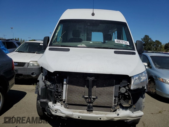 2020 Mercedes-Benz Sprinter Cargo with VIN W1W4ECHY6LT029878, listed as a Copart auction lot 46872134 with 101,066 mi miles and . Bid and sale history available at carsss.com. Image 5.