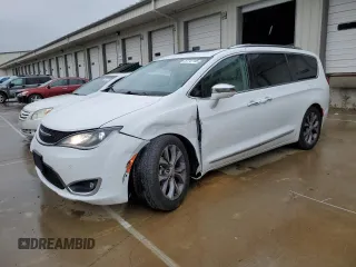 2018 Chrysler Pacifica Limited z VIN 2C4RC1GG2JR117464, wystawiony jako Copart lot #57747145 z przebiegiem 140 364 mil mil oraz Szkoda całkowita • Salvage title. Historia ofert i sprzedaży dostępna na DreamBid. Obrazek 1.