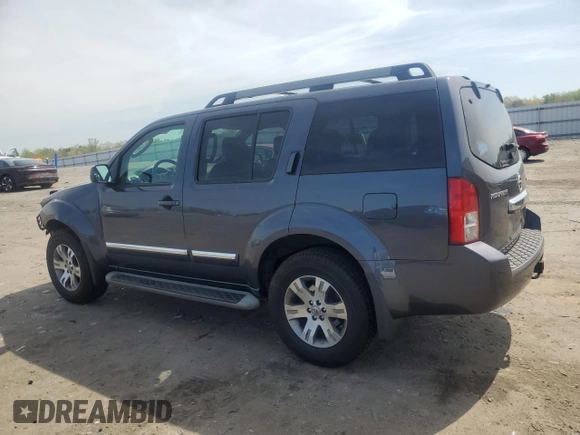 2012 Nissan Pathfinder S z VIN 5N1AR1NB1CC630232, wystawiony jako Copart lot #53378005 z przebiegiem 167 302 mil mil oraz Czysty tytuł • Clean title. Historia ofert i sprzedaży dostępna na DreamBid. Obrazek 2.