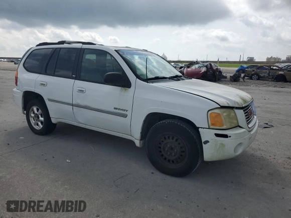 2006 GMC Envoy SLE z VIN 1GKDS13S462144683, wystawiony jako Copart lot #58277565 z przebiegiem Nie podano mil oraz Czysty tytuł • Clean title. Historia ofert i sprzedaży dostępna na DreamBid. Obrazek 4.