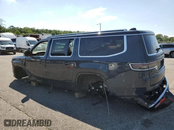 2024 Jeep Grand Wagoneer Series III with VIN 1C4SJSGP2RS186372, listed as a Copart auction lot 65153425 with Not provided miles and Salvage title. Bid and sale history available at DreamBid. Image 2.