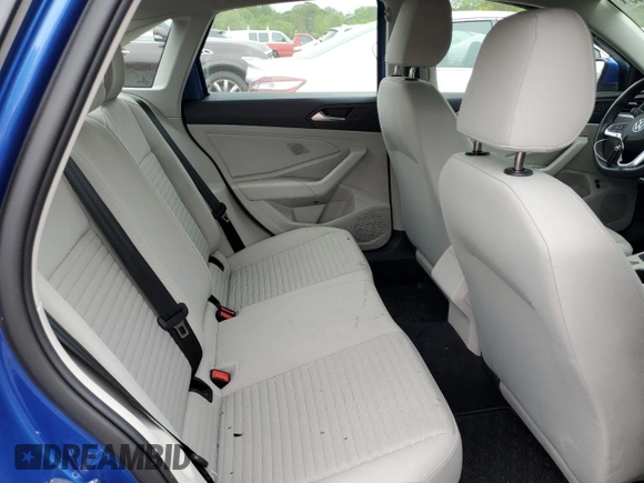 2023 Volkswagen Jetta S with VIN 3VW5M7BU3PM023991, listed as a Copart auction lot 56551545 with 22,524 mi miles and Salvage title. Bid and sale history available at DreamBid. Image 10.