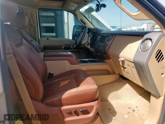 2012 Ford F-350 XL with VIN 1FT8W3BT4CEC92270, listed as a Copart auction lot 48245975 with Not provided miles and Clean title. Bid and sale history available at DreamBid. Image 5.