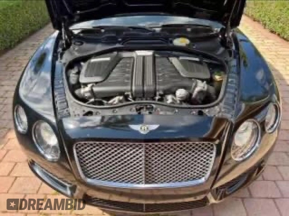 2014 Bentley Continental GT with VIN SCBFC7ZAXEC093992, listed as a Copart auction lot 64282924 with 44,876 mi miles and Non Repairable. Bid and sale history available at DreamBid. Image 7.