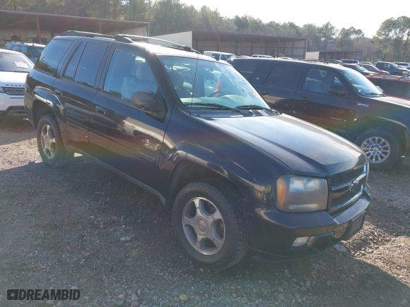 2008 Chevrolet TrailBlazer LT w/1LT with VIN 1GNDS13S282146454, listed as a IAAI auction lot 41236241 with 358,480 mi miles. Bid and sale history available at carsss.com. Image 1.