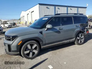 2024 Hyundai Santa Fe Hybrid Limited with VIN 5NMP3DG13RH004911, listed as a Copart auction lot 83635084 with 9,746 mi miles and Salvage Title. Bid and sale history available at carsss.com. Image 1.