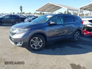 2019 Honda CR-V EX with VIN 5J6RW1H57KA044404, listed as a IAAI auction lot 41329013 with 45,923 mi miles. Bid and sale history available at carsss.com. Image 17.