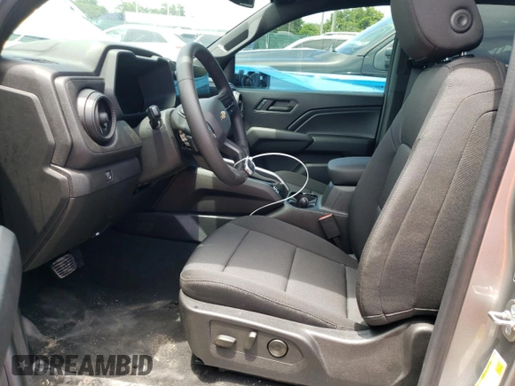 2024 Chevrolet Colorado 2WD Work Truck with VIN 1GCGSBEC4R1183241, listed as a Copart auction lot 57462484 with Not provided miles and Salvage title. Bid and sale history available at DreamBid. Image 7.