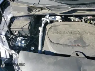 2024 Honda Odyssey EX-L with VIN 5FNRL6H64RB069069, listed as a Copart auction lot 87076955 with 15,204 mi miles and Salvage title. Bid and sale history available at DreamBid. Image 14.