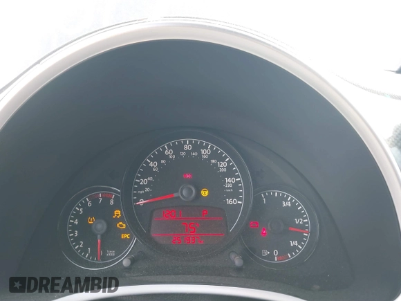 2012 Volkswagen Beetle with VIN 3VWV67AT3CM644581, listed as a IAAI auction lot 41979302 with 251,937 mi miles and . Bid and sale history available at DreamBid. Image 7.