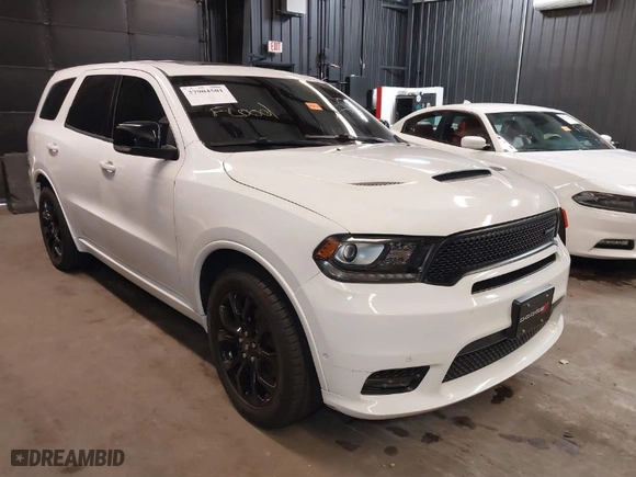 2019 Dodge Durango R/T with VIN 1C4SDJCTXKC799134, listed as a IAAI auction lot 37904501 with 59,914 mi miles. Bid and sale history available at carsss.com. Image 1.