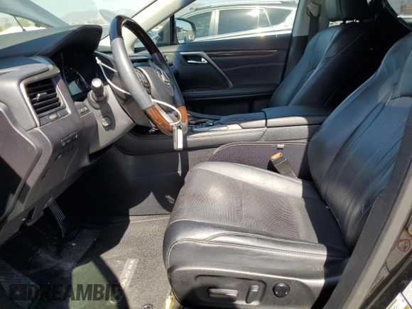 2016 Lexus RX with VIN 2T2ZFMCA6GC001537, listed as a Copart auction lot 50252175 with 132,685 mi miles and Salvage Title. Bid and sale history available at DreamBid. Image 7.