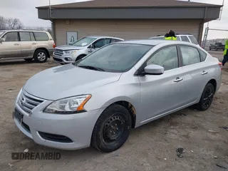 2015 Nissan Sentra SR with VIN 3N1AB7AP4FL648362, listed as a IAAI auction lot 42010300 with 162,834 mi miles and . Bid and sale history available at DreamBid. Image 2.