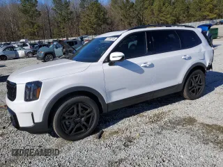 2024 Kia Telluride SX Prestige X-Pro with VIN 5XYP5DGC4RG447493, listed as a Copart auction lot 41568145 with 6,650 mi miles and Salvage Title. Bid and sale history available at carsss.com. Image 1.