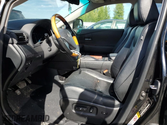 2012 Lexus RX 350 with VIN 2T2BK1BA1CC152745, listed as a Copart auction lot 59221485 with 198,669 mi miles and Salvage title. Bid and sale history available at DreamBid. Image 7.