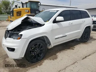 2017 Jeep Grand Cherokee Altitude with VIN 1C4RJFAG2HC909953, listed as a Copart auction lot 55951195 with 155,832 mi miles and Salvage title. Bid and sale history available at DreamBid. Image 1.