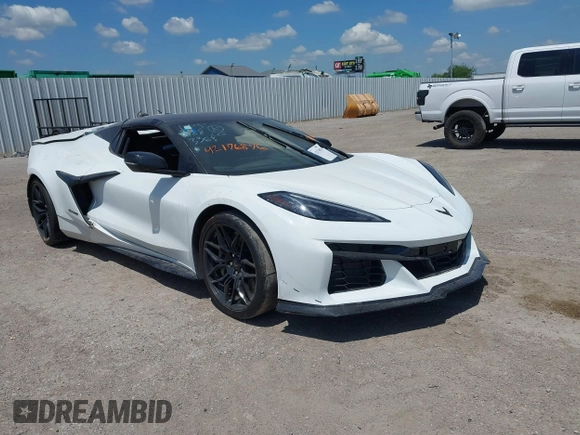 2023 Chevrolet Corvette 3LZ with VIN 1G1YF3D37P5603363, listed as a IAAI auction lot 42176876 with Not provided miles and . Bid and sale history available at DreamBid. Image 1.