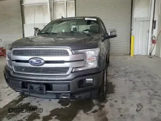 2019 Ford F-150 XL with VIN 1FTEW1E4XKFA80042, listed as a Copart auction lot 59548775 with 119,647 mi miles and Salvage title. Bid and sale history available at DreamBid. Image 13.