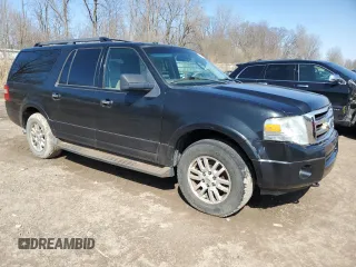 2011 Ford Expedition EL XLT with VIN 1FMJK1J59BEF15871, listed as a Copart auction lot 52569345 with 246,250 mi miles and Clean Title. Bid and sale history available at carsss.com. Image 4.