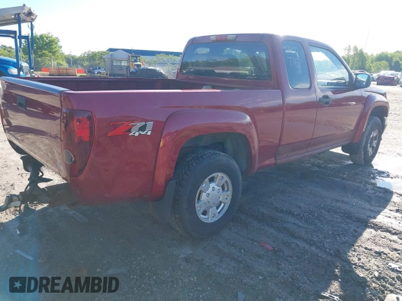 2005 Chevrolet Colorado LS Z71 with VIN 1GCDT196658191194, listed as a IAAI auction lot 42402776 with 153,113 mi miles and . Bid and sale history available at DreamBid. Image 4.