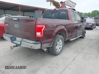 2016 Ford F-150 XLT with VIN 1FTEX1EP9GFD17294, listed as a IAAI auction lot 41905057 with 126,270 mi miles. Bid and sale history available at carsss.com. Image 4.
