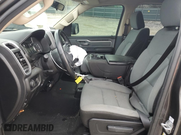 2020 Ram 1500 Big Horn with VIN 1C6SRFBT7LN404601, listed as a Copart auction lot 50206715 with 0 mi miles and Salvage Title. Bid and sale history available at carsss.com. Image 7.