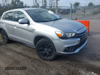 2019 Mitsubishi Outlander Sport ES 2.0 with VIN JA4AR3AU2KU022598, listed as a IAAI auction lot 41512328 with 98,309 mi miles. Bid and sale history available at carsss.com. Image 1.