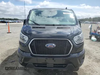 2023 Ford Transit Passenger XL with VIN 1FBAX2Y87PKB08205, listed as a Copart auction lot 51098625 with 41,667 mi miles and Salvage Title. Bid and sale history available at carsss.com. Image 5.