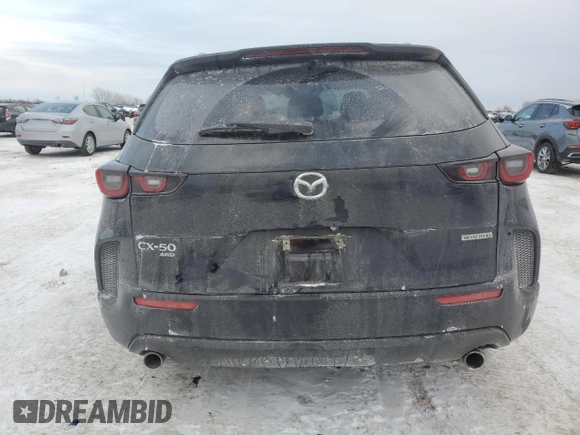 2024 Mazda CX-50 S Preferred with VIN 7MMVABBM8RN161940, listed as a Copart auction lot 45806975 with 38,997 mi miles and Salvage Title. Bid and sale history available at DreamBid. Image 6.
